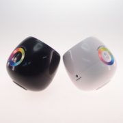 Luminária LED Oval Branca