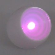 Luminária LED Oval Branca